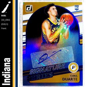 Indiana Pacers (Chris Duarte) - BKBL [12_CD1]